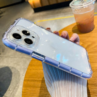 Transparent Candy TPU Color-contrast Fall-proof Protective Sleeve