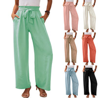 Womens Wide Leg Casual Pants