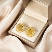 Premium Fashion Irregular Earrings, High-End Unique Niche Design, Stainless Steel Earrings Jewelry For Women