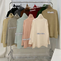Autumn And Winter New Split Mid-length Bottoming Top