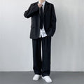 Plus Size Suit Jacket Men's College Style Spring And Autumn