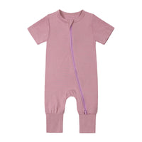 Baby Bamboo Fiber Jumpsuit Infant Thin Romper