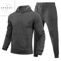 Men's Casual European Style Size Blank Solid Color Set