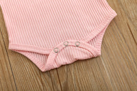 Sunken Stripe Sling Triangle Rompers Flounced Skirt Three-piece Set