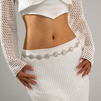 Fashion SUNFLOWER Waist Chain Female Special-interest Design
