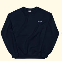 European And American E-mail Printed Round Neck Pullover