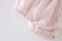 Newborn Small Flying Sleeve Triangle Romper Summer Baby Onesie