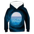 3d Vision Digital Printing Children's Hoodie