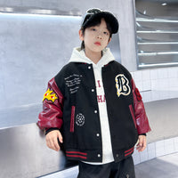 Fashionable Casual Cardigan For Kids Street-style Sports Top For Babies