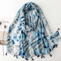 Creative Chinese Style Cotton And Linen Scarf