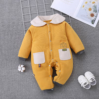 Climbing Suit One-piece Cotton Romper Baby Warm Go Out