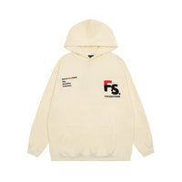 Embroidered Letter Hooded Sweater For Men