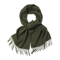 Inner Mongolia Full Wool Shawl Scarf Women's Plain Wool Scarf