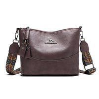 Simple Versatile Bucket Bag High-grade Light Luxury Crossbody Retro