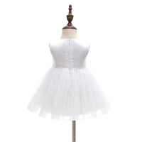 Simple All-match And Cute Girls' Baby Wedding Dress