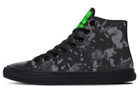 High Top Canvas Shoes For Printing Lovers