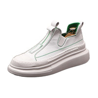 Versatile Trend Inside High White Skates Male