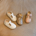 Toddler Girls' Leather Shoes With Soft Soles