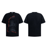 Men's Anime High-end Loose Short-sleeve T-shirt