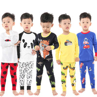 Children Cartoon Cotton Printed Air Conditioning Suit