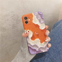 Summer Oil Painting Landscape Silicone Phone Case