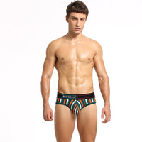 Men's Fashion Casual Vertical Striped Cotton Underwear