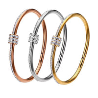 Women's Fade-Resistant Titanium Steel Trendy Bracelet