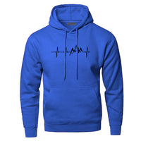 Men's Polyester Fiber Compass Hoodie