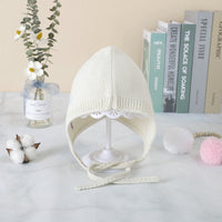 Hand-embroidered Knitted Windproof Earflap Hat