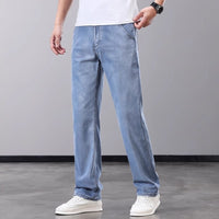 Men's Summer Thin Breathable Loose Straight Casual Long Pants