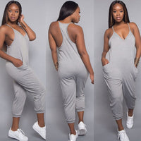 New Fashion Casual Suspender Jumpsuit