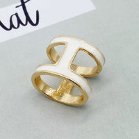 Three-ring Silk Scarf Buckle Scarf Buckle Shawl Buckle Chest Ornament Female