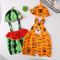 Summer Thin Baby Girl Sling Triangle One-piece Romper