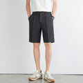 Men's Straight-Leg Plus-Size Business Suit Shorts