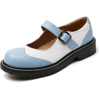 Shallow Mouth Thick Bottom Hanging Buckle Pumps Women's Casual