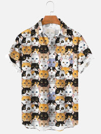 Plus Size 3D Shirt Hot Sale Series 3D Digital Printing Hawaiian Shirt