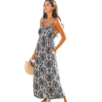 New French-style Jumpsuit For The Beach With Straps