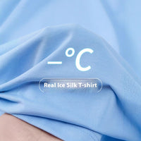 Ice Silk New Upgrade Modal Short-sleeved T-shirt Men