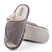 Men's And Women's Velcro Adjustable Open Slippers