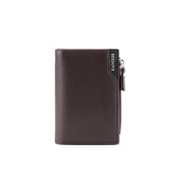Men's Short Wallet Multifunctional Zipper Bag