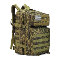 Outdoor 45L Tactical Backpack Hiking Mens And Womens Shoulder Bag