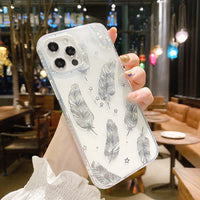Electroplating Printing Creative Silicone Phone Case