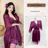 Lace Seduction Slip Nightdress