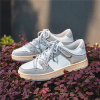 Casual Breathable Platform Low-top Lace-up Sneaker
