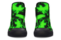 Printed Couple High-top Canvas Shoes