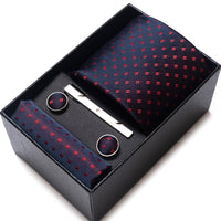 Formal Jacquard Yarn-dyed Business Professional Tie