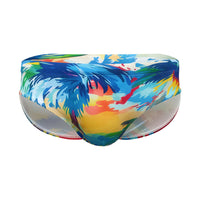Beach Sunset Printing Swim Briefs Cross-border Sports