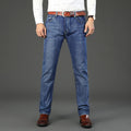 Men's Slim-Fit Washed Loose Denim Jeans
