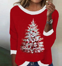 Casual Fashion Trends High Quality Color Matching Long Sleeve