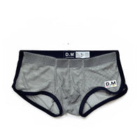 Men's Low Waist Mesh Summer Breathable Fashion Underwear